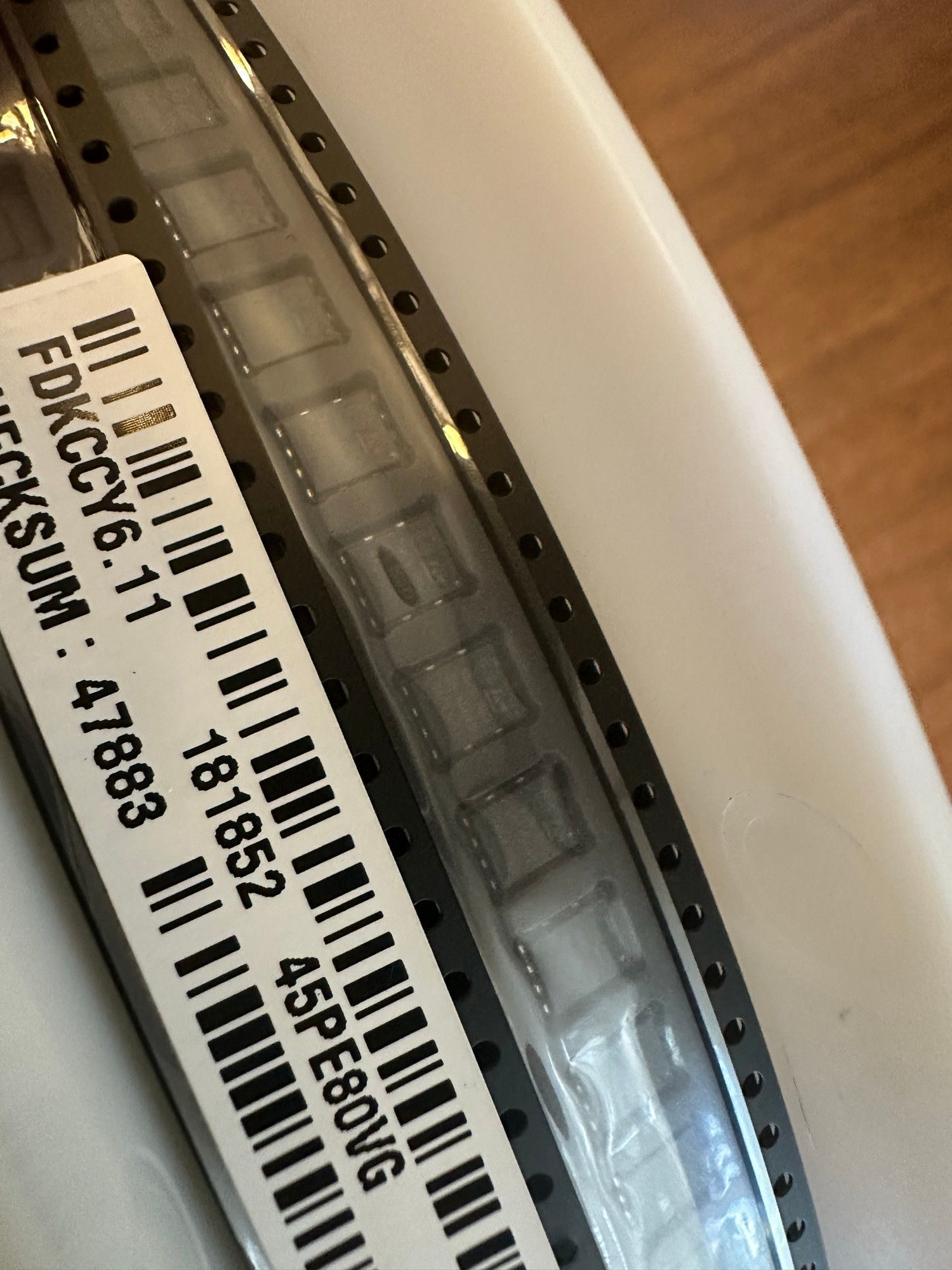 Photo of spare repair chips for gen 4 and 5 Pokemon games 